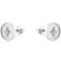 s.Oliver Stud Earrings - Silver/White/Transparent