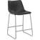 Walker Edison Douglas Urban Industrial Black Bar Stool 34.5" 2