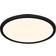 Nordlux Oja Smart Black Ceiling Flush Light 29.4cm