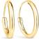Fraser Hart Sleeper Hoop Earrings - Gold