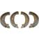 Mapco 8844 bromsbackar, 4 stycken