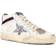 GOLDEN GOOSE Mid Star W - White/Silver/Wine/Medieval Blue