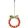 Kähler Tales Wreath Red Christmas Tree Ornament 7cm