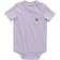 Carhartt Infant Short Sleeve Pocket Bodysuit - Lavender