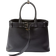 Prada Grain Leather Top-Handle Buckle Bag - Black