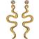 Maanesten Lucy Earrings - Gold/Blue