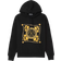 Versace Jeans Couture Foulard V Emblem Chain Logo Hoodie - Black