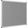 Metroplan Eco-Colour Aluminium Framed Resist-a-Flame Noticeboards 180x120cm