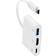 Sinox PRO USB C Hub. 0.15 m. White