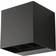 SG Armaturen Artes 4000K Black Vægarmatur