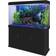 MonsterShop Aquarium Fish Tank & Cabinet with Complete Starter Kit White Gravel