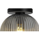 HELL Bright Smoke Grey Ceiling Flush Light 25cm