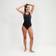 Speedo Placement Muscleback-Badeanzug für Damen Schwarz/Blau Marineblau