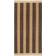 ferm LIVING Ives Rug 140x200 cm Tan Chocolate Brown cm
