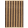 ferm LIVING Ives Rug 140x200 cm Tan Chocolate Brown cm