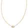 Kendra Scott Mini Elisa Satellite Short Pendant Necklace - Gold/White