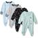 Gerber Baby Sleep 'n Play Footed Pajamas 4-Pack - Bear Blue