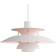 Louis Poulsen PH 5 Anniversary Matt White/Pale Rose Lampada a Sospensione 50cm