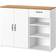 IKEA SKRUVBY White Sideboard 120.1x89.9cm
