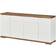 MCA Furniture Modern Chiaro White/Oak Sideboard 182x81cm