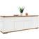 MCA Furniture Modern Chiaro White/Oak Sideboard 182x81cm