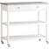 Lammeuld Mobile kitchen White/Grey Trolley Table 45x100cm