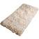 Sienna Shaggy Rug Large Plain Soft Sparkle Beige