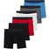 Polo Ralph Lauren Classic Stretch Cotton 5-Pack with Cooling Modal Bonus Boxer - Polo Black/Rl2000 Red/White/Charcoal Heather/Spa Blue Heather