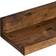 Vasagle Floating Rustic Brown Wall Shelf 38cm 3pcs