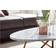 Wohnling Clanton Vit/Guld Soffbord 60x120cm