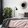 Aneta Idre Black/Matt Brass Golvlampa 158cm