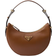 Prada Arqué Leather Shoulder Bag - Cognac