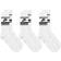 Nike Sportswear Dri-FIT Everyday Essential Crew Socks 3-pack - White/Black