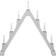 Konstsmide Foldable Grey Adventsljusstake 56cm