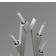 Konstsmide Foldable Grey Adventsljusstake 56cm
