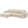 Stella Trading Barura Cream Soffa 333cm 3-sits