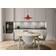 Belid Primus Glossy Red/Matte Black Pendel ∅ 43cm