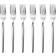 Gense Twist Cake Fork 16cm 6pcs