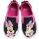 Disney Girl's Minnie Mouse Slip On Canvas Sneakers - Navy/Fuchsia