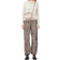 Ganni Leopard Canvas Drawstring Pants - Almond Milk