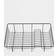OHS Plate Rack Black Dish Drainer 31cm