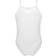 Kid's Lace Back Ballet Leotard - White