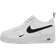 NIKE Air Force 1 LV8 Multi-Etch Swoosh GS - White/Black