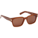 Zegna Men's Acetate Rectangle Shiny Light Brown