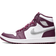 Nike Air Jordan 1 High G M - White/Bordeaux/Metallic Silver