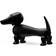 Kay Bojesen Dog Dark Stained Oak Prydnadsfigur 11cm