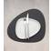 Lind DNA Hippo Curve Black Anthracite Bordstablett Svart (31x35cm)