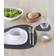 Lind DNA Hippo Curve Black Anthracite Bordstablett Svart (31x35cm)