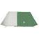 vidaXL Camping Tent 3 Persons Green 465x220x170 cm 185T Taffeta