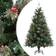 vidaXL Pine Cones Green Julgran 120cm